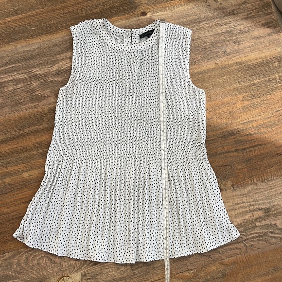 Adrianna Papell black and white top XS - Picture 6 of 12